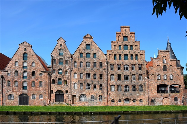 Lübeck historické sklady na soľ