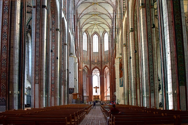 Lübeck - Kostol sv. Márii