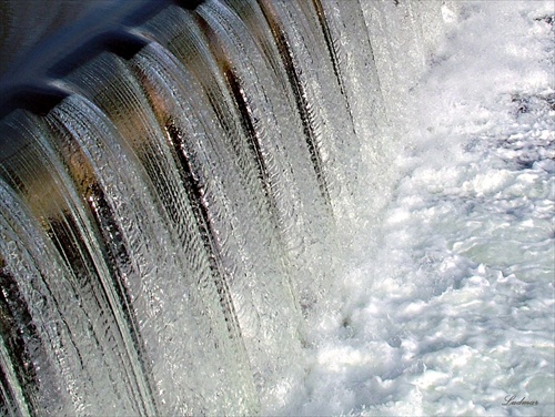 Snehovo ľadová voda.