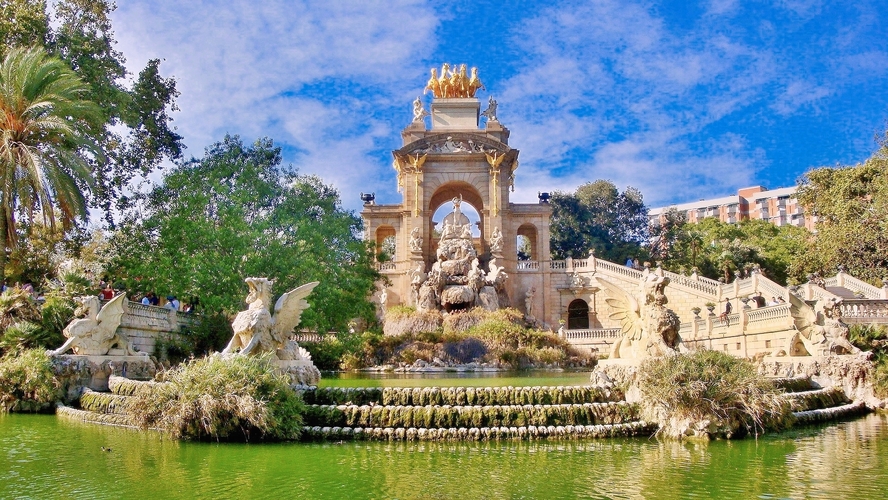 Fontána Cascada Monumental.