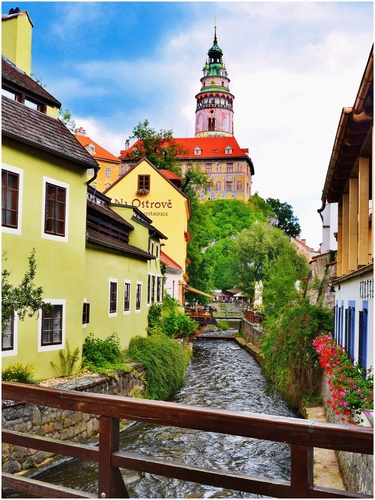 Zo zákutí Českého Krumlova.