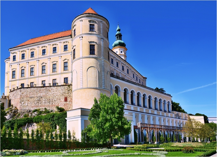 Zámok Mikulov - Južná Morava.