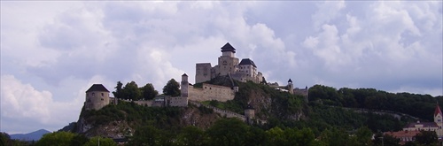 Panoráma Trenčianskeho hradu...