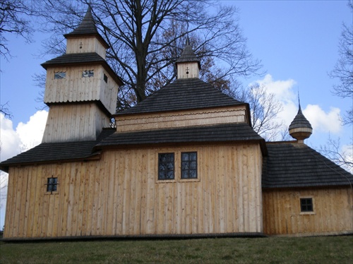 drevený kostolík - Kožany