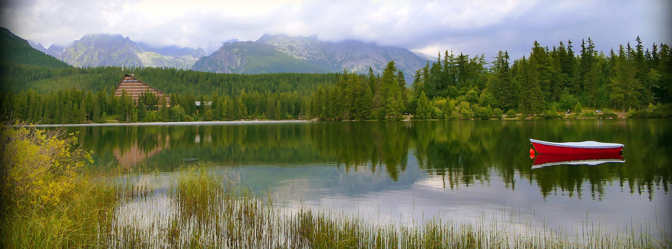 a takto sam vtedy videl Štrbské pleso ...