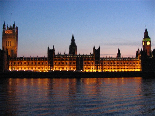Londýnsky parliament a BigBen