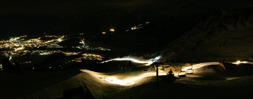 Nocny pohlad  na Reutte(Tirol)