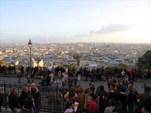 Výhľad na Paríž zo Sacré-Coeur