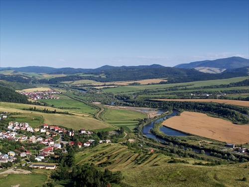 Výhľad z Ľubovnianskeho hradu