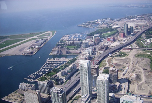Výhľad zo CN Tower 4