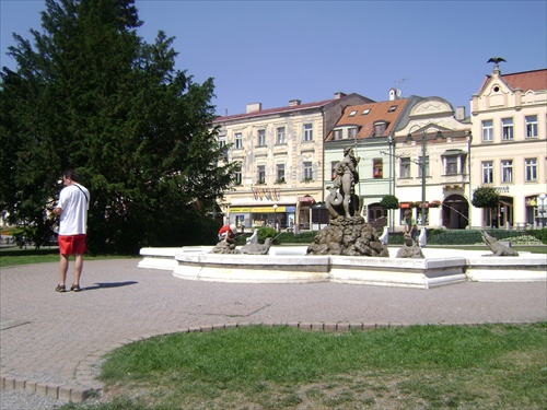 Neptunová fontána Prešov