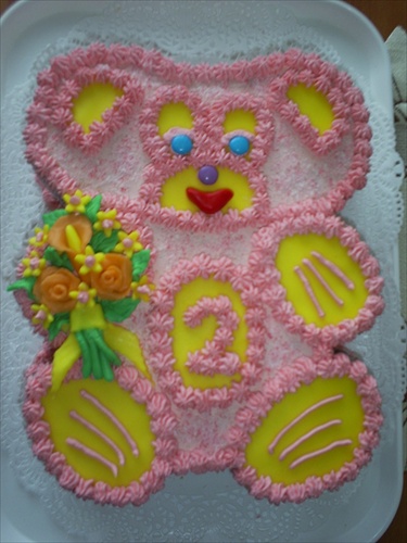 Torta -Medvedík (dievča)
