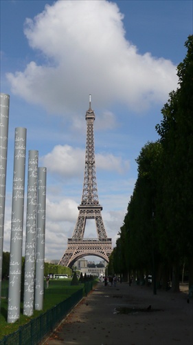 Tour Eiffel od Ecole Militaire