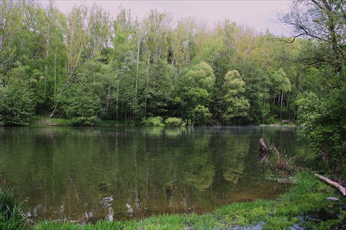 zelené jazero