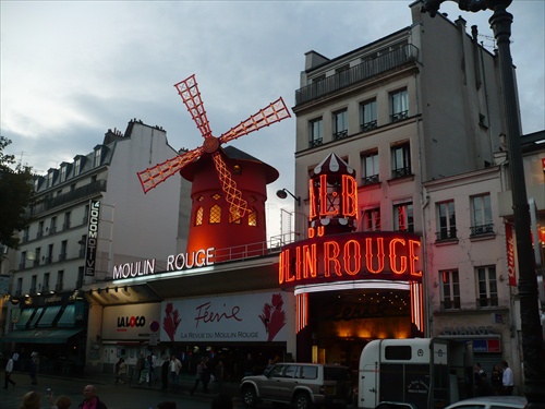 Paríž Moulin Rouge
