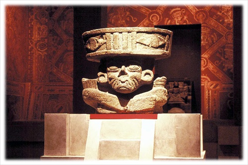 Huehueteotl - Aztecky boh ohna