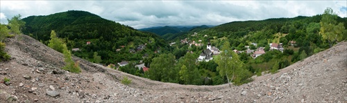 Panoramatický záber na Španiu dolinu