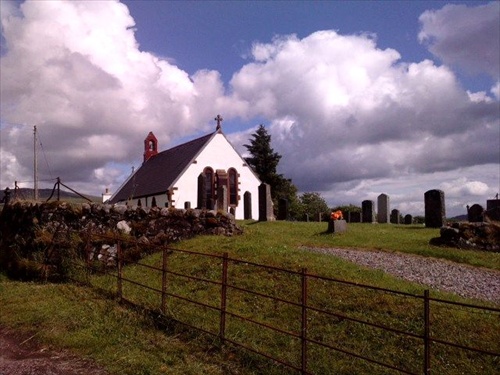 kostolík v Skótsku