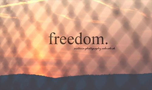 freedom.