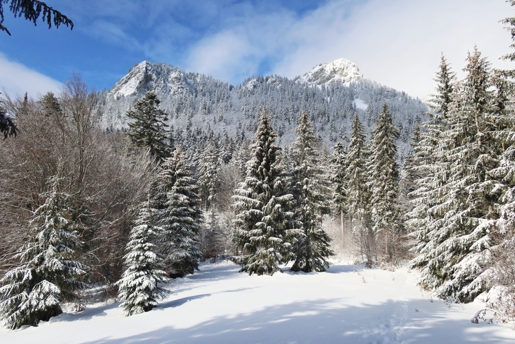Zima v Chočských vrchoch ešte nepovedala posledné slovo