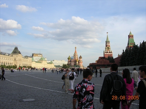 Moskva - červené námestie
