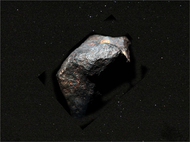 Meteorit starý asi 4 560 000 000 let