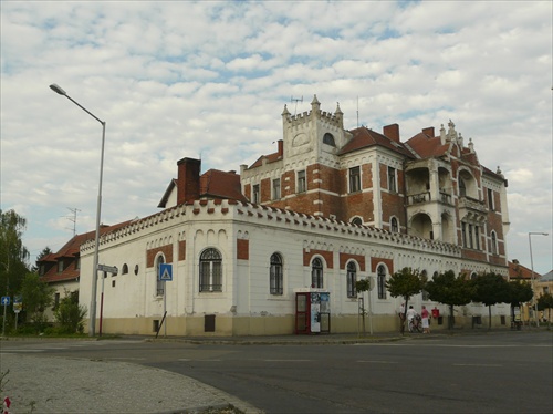 Budova pošty v Mosonmagyaróvári