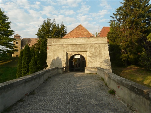 Vstup do hradu v Mosonmagyaróvári