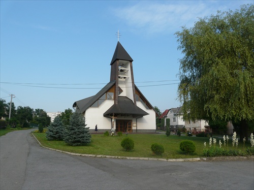 Nová gréckokatolícka cerkev v Poši