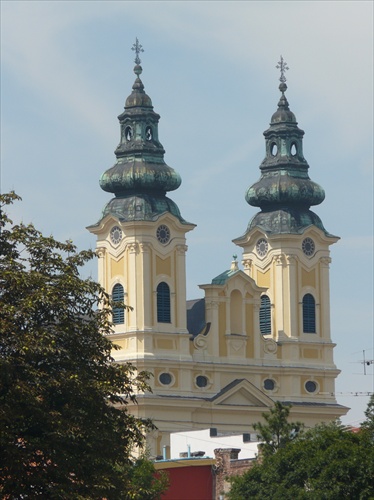 Veže piaristického kostola