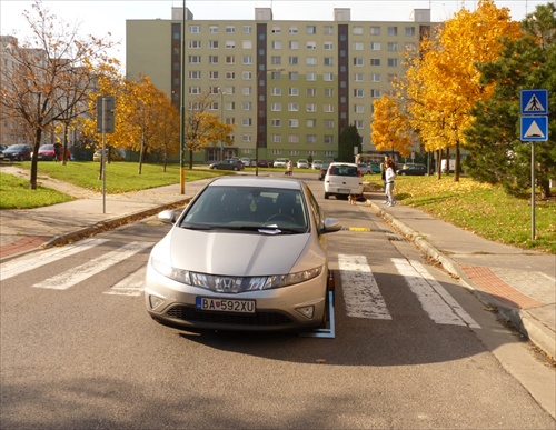 parking,keď sa ojo dosere