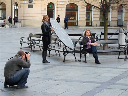 práca fotografov