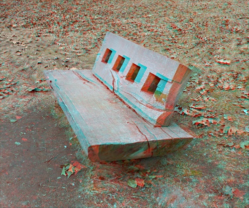 3D lavička