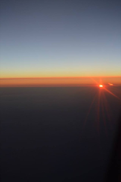 Slnko z lietadla