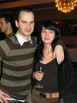 Timko s manželkou