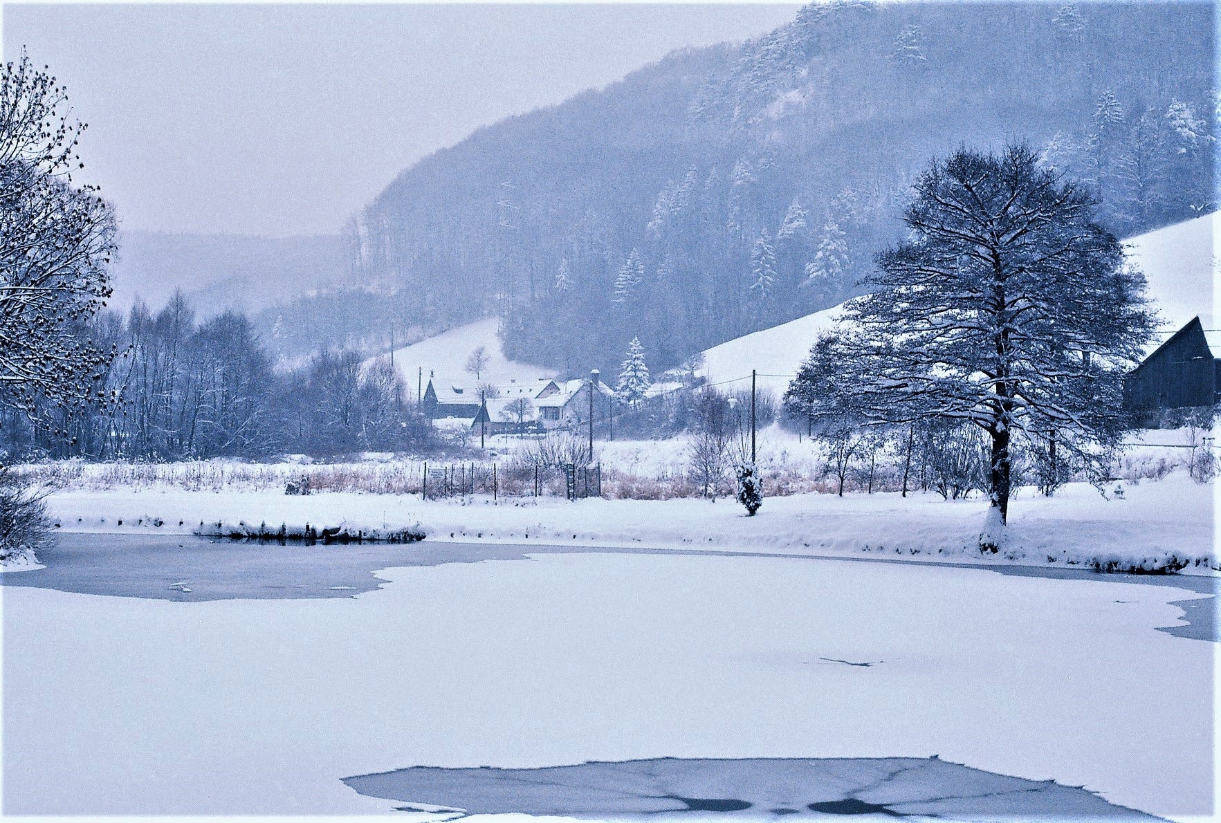 Zima v Neuhause pred 34 rokmi...