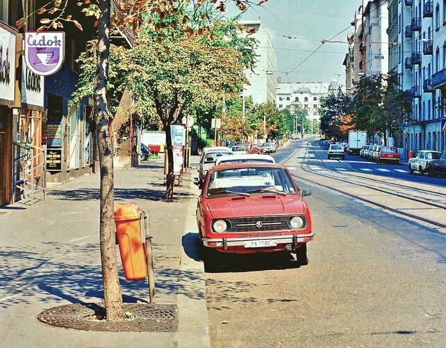 Škodovka a Čedok v Budapešti... Piatok, 29. augusta 1986