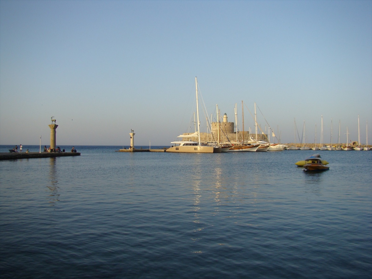 Osobný prístav v Rhodos Town