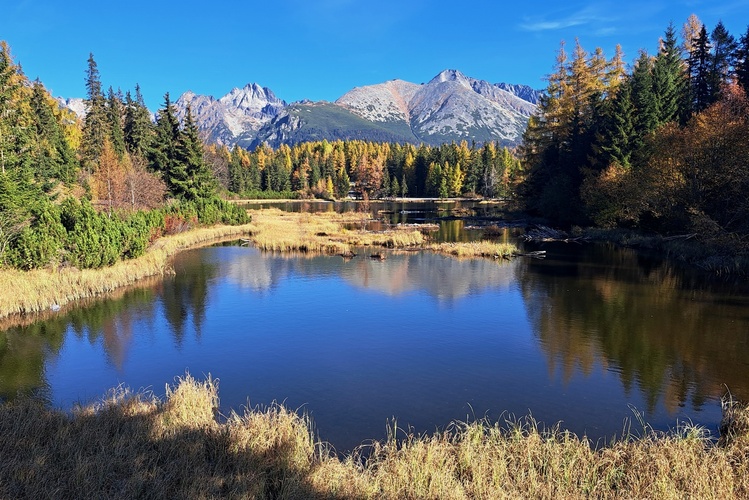 Jesenné Nové Štrbské pleso