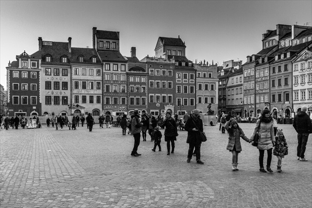 Varšava - námestie Starého mesta