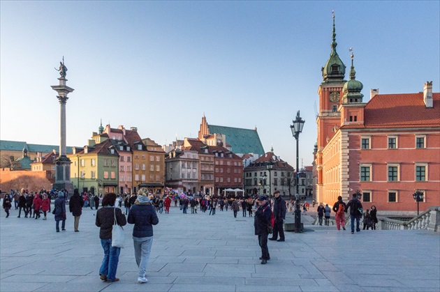 Varšava- námestie Starého mesta