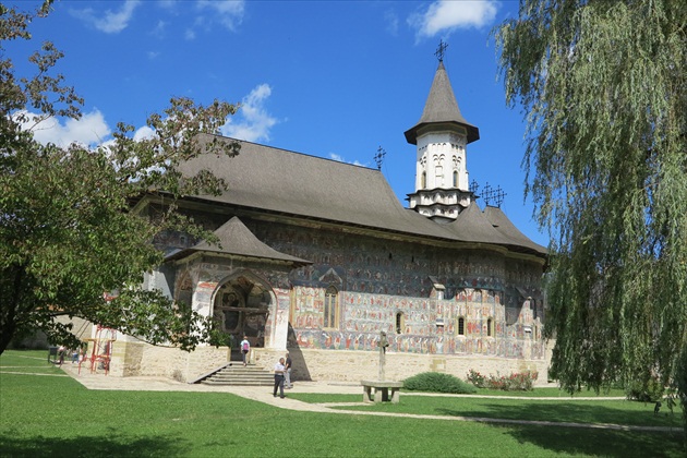 Maľovaný kostol v Sucevite